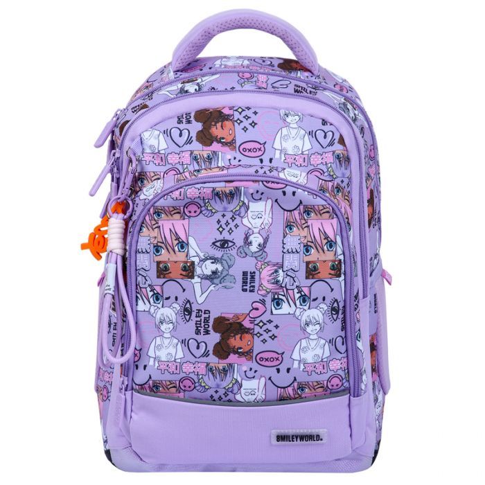 Рюкзак шкільний Yes Smiley World. Anime S-117M (550383) зображення 2