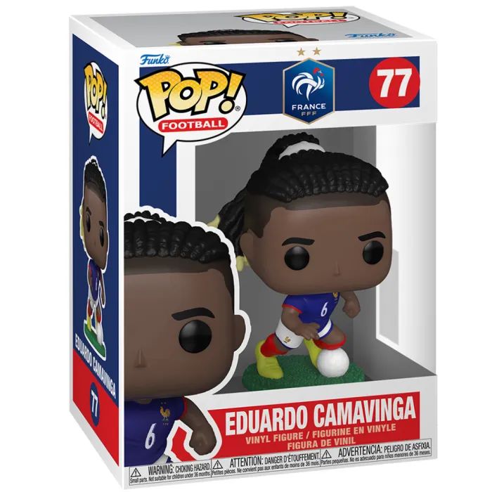 Фігурка Funko Pop серії Футбол: Франція - Едуарду Камавінга (92729) зображення 2