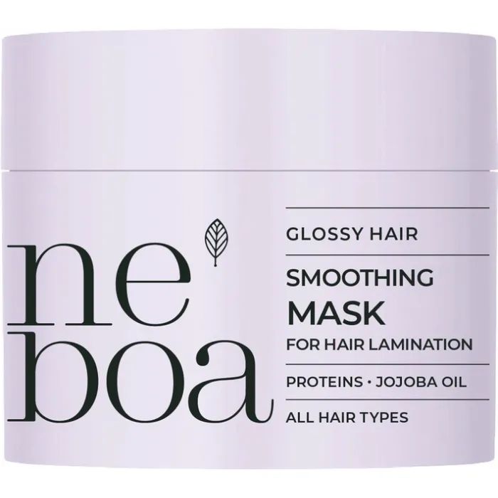 Маска для волос Neboa Glossy Hair Для разглаживания и ламинирования волос 300 мл (5903794198180)