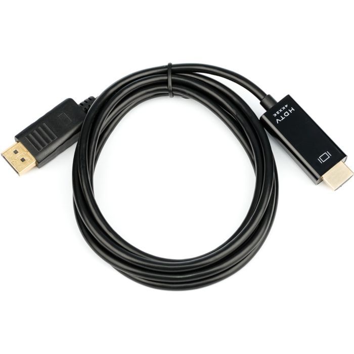 Кабель мультимедийный DisplayPort M to HDMI M 5.0m 8K/4K black Atcom (50100)