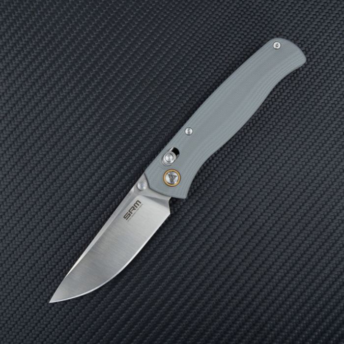 Нож SRM Medal 255L, Grey G10, Satin (255L-GK2) изображение 2