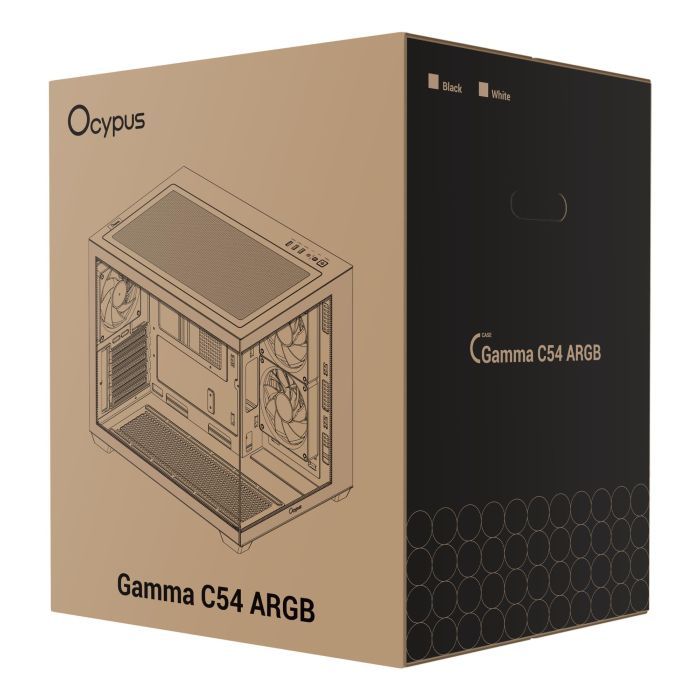Корпус для ПК OCYPUS GAMMA-C54-WHD300XX-GL изображение 13