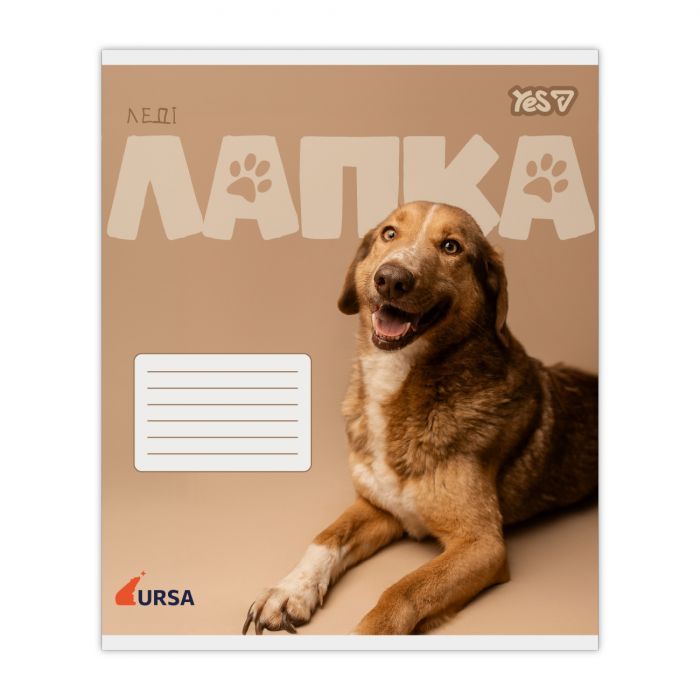 Зошит Yes Ursa А5 24 аркушів клітинка (768956) зображення 4
