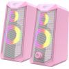 Акустична система Havit HV-SK202 USB 2.0 Pink (6939119024048)