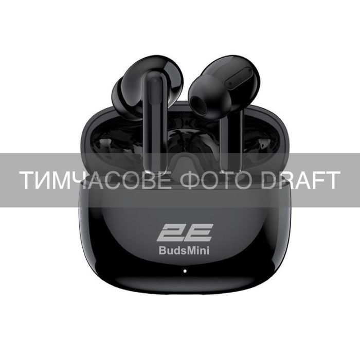 Наушники 2E BudsMini Black (2E-EBTWBMBK)