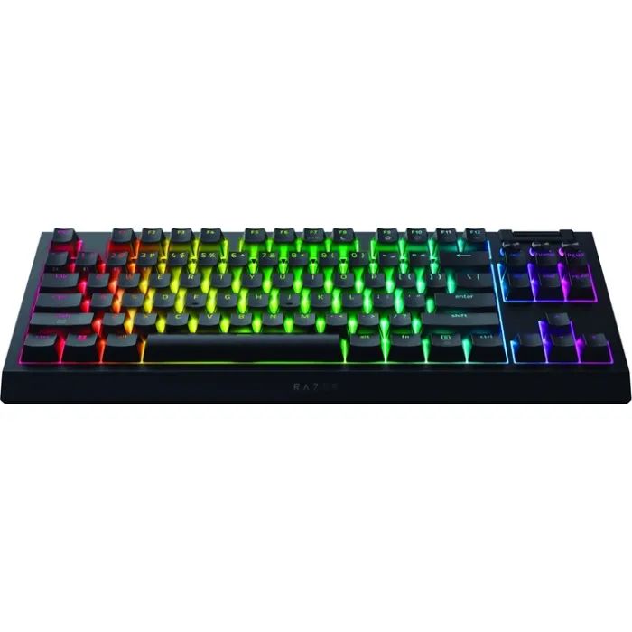 Клавиатура Razer BlackWidow V4 TKL Hyperspeed RGB Wireless/Bluetooth/USB UA Black (RZ03-05480100-R3M1) изображение 4