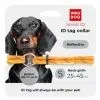 Шнурок для адресника WAUDOG Smart ID світловідбивний S золотий (603817) зображення 2