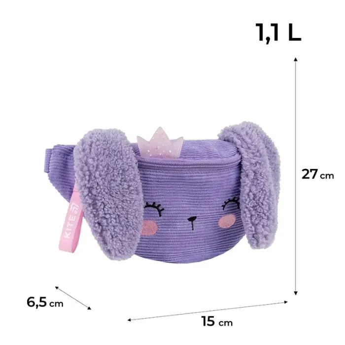 Сумка-бананка Kite дитяча 2577 Little Bunny (K26-2577-1) зображення 7