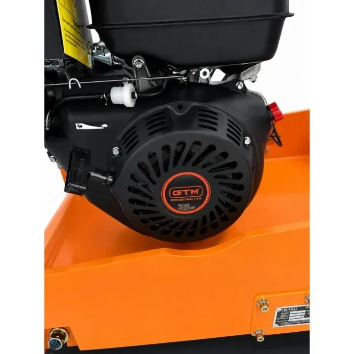 Виброплита GTM с гидравлическим реверсом, двигатель Loncin G390F, 14hp, 300кг, плита 835×680мм (GPC330-LCRH) изображение 10
