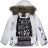 Куртка Huppa CELIA 18358030 белый с принтом/белый XL (4741468904740) изображение 5