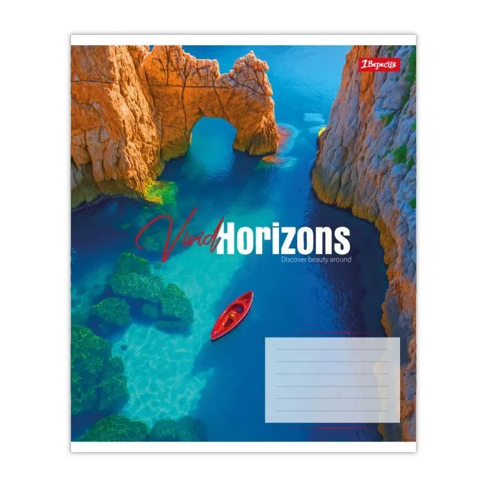 Зошит 1 вересня Vivid horizons А5 96 аркушів клітинка (768996) зображення 3