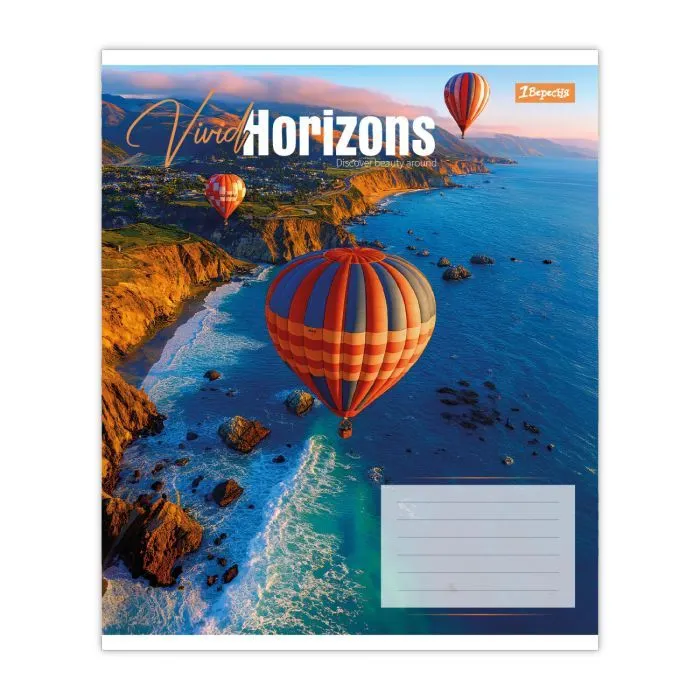 Зошит 1 вересня Vivid horizons А5 96 аркушів клітинка (768996) зображення 4
