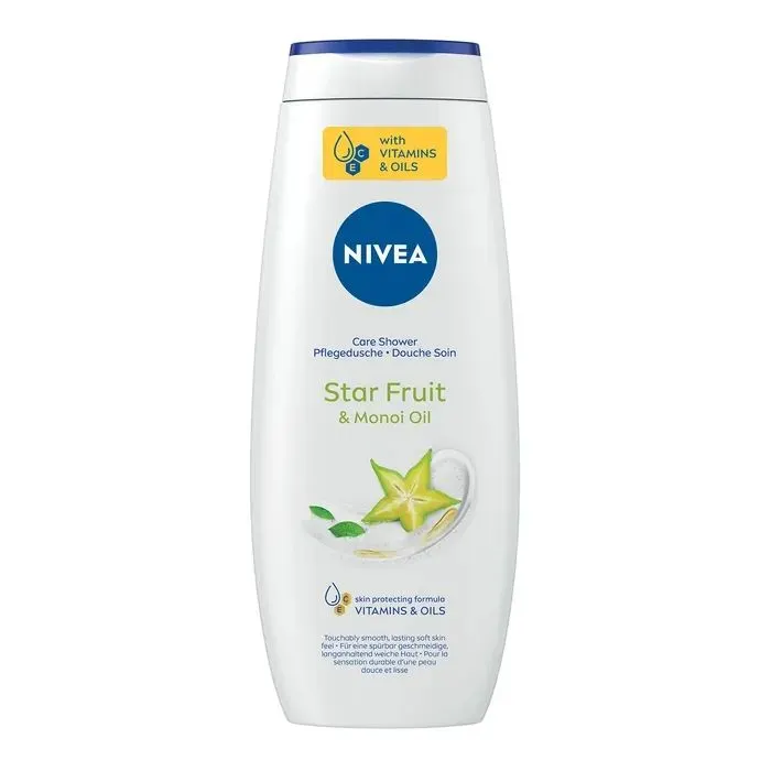 Гель для душа Nivea Star Fruit & Monoi Oil Care Shower 500 мл (9005800397450)