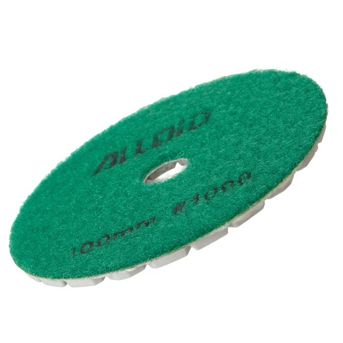 Круг зачистной Alloid Pro, алмазный, шлифовальный, на липучке, COMBS, 100мм, зерно 150 (DD-63379) изображение 3
