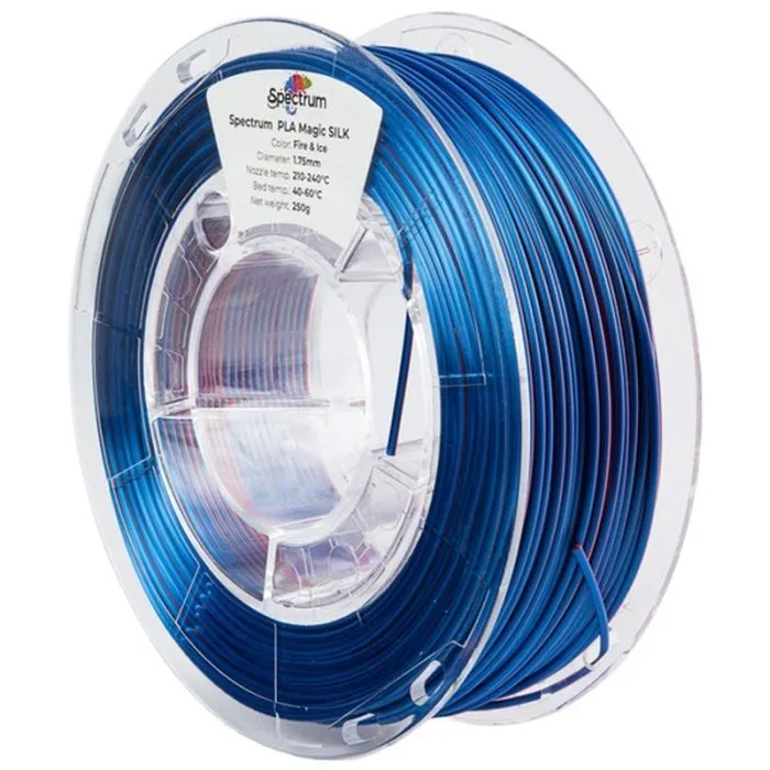 Пластик для 3D-принтера Spectrum PLA Magic SILK 1.75mm 0.25kg Fire & Ice (81397)