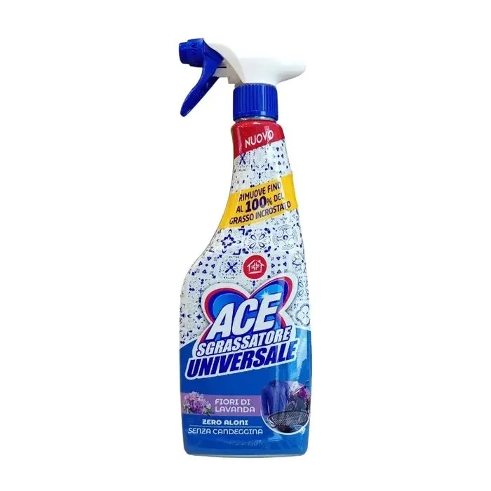 Спрей для чищення кухні ACE Знежирювач Лаванда 600 мл (8001480721357)