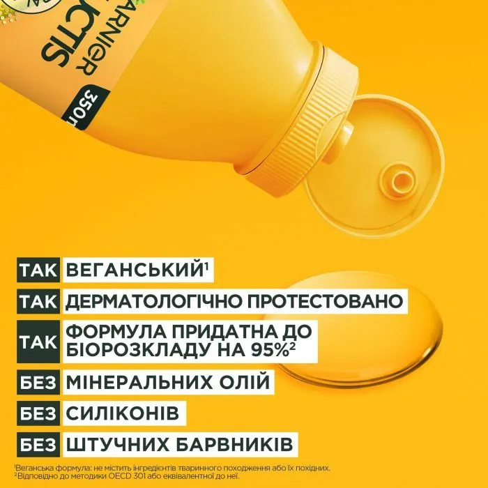 Шампунь Garnier Fructis HairFood Банан 350 мл (3600542290111) изображение 5