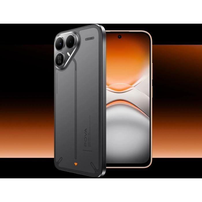 Мобильный телефон Tecno POVA 8 8/128Gb Graphite Black (4894947132322) изображение 2