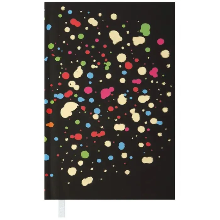 Тижневик Buromax недатований FANCY, A6, чорний, 288 сторінок (BM.2623-01)