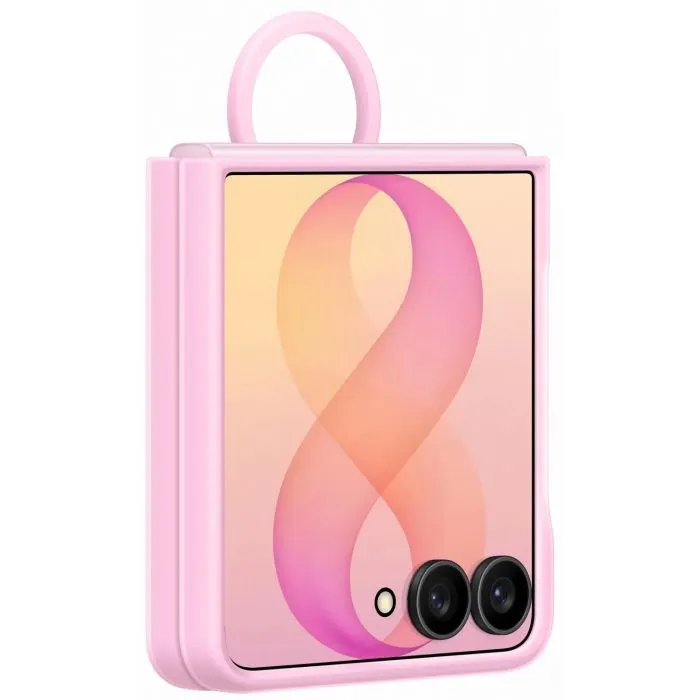 Чохол до мобільного телефона Samsung Galaxy Flip 8 Silicone Ring Magnet Pink (EF-EF776CVEGUA) зображення 4