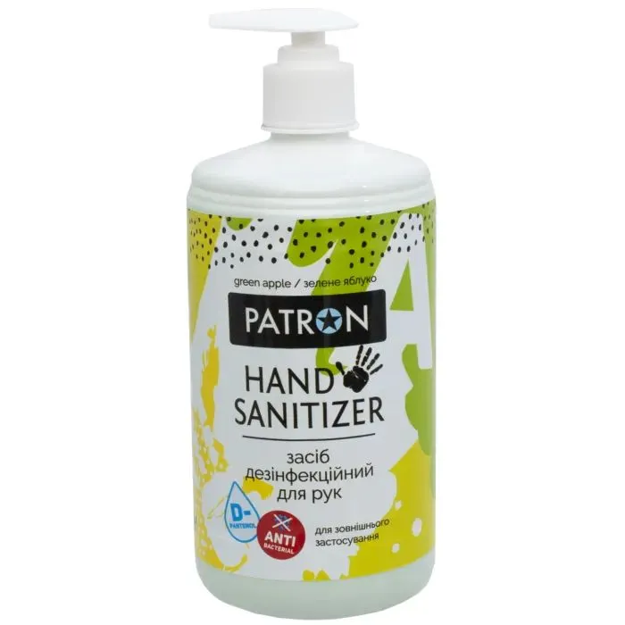 Антисептик для рук Patron Green Apple 700 мл (F3-036-0.7L)