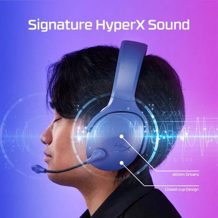 Наушники HyperX Cloud Jet Wireless Black (AJ0T1AA) изображение 2
