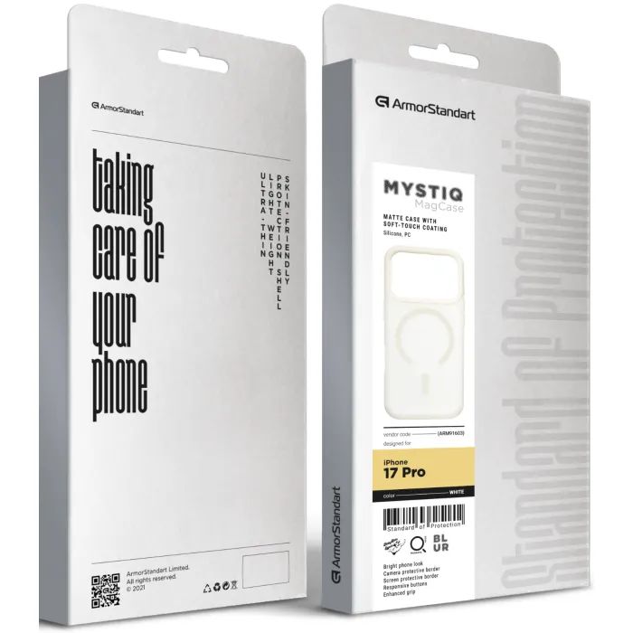 Чехол для мобильного телефона Armorstandart Mystiq MagCase Apple iPhone 17 Pro Turquoise (ARM91601) изображение 3