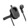 Сетевой фильтр питания HOCO NS7 1 роз, 2 USB,USB-C, 20W, 1.1м, Black (NS7B) изображение 4