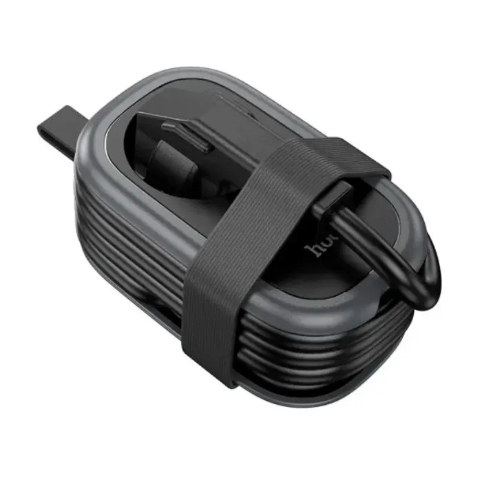 Сетевой фильтр питания HOCO NS7 1 роз, 2 USB,USB-C, 20W, 1.1м, Black (NS7B) изображение 6