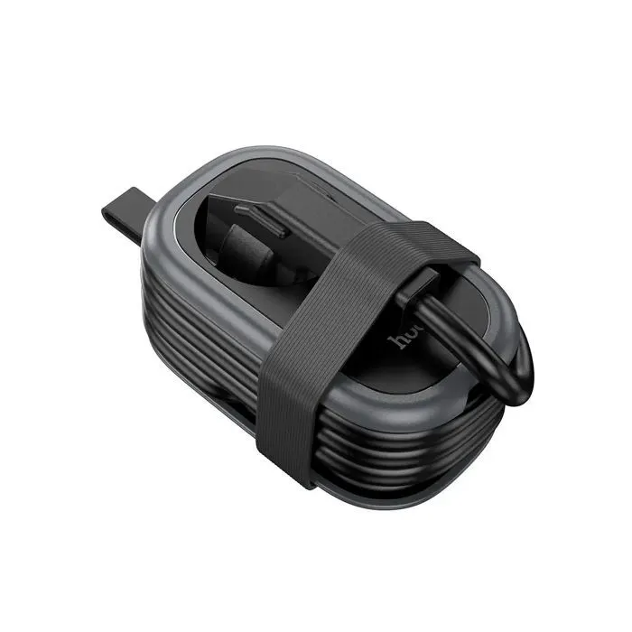 Сетевой фильтр питания HOCO NS7 1 роз, 2 USB,USB-C, 20W, 1.1м, Black (NS7B) изображение 7