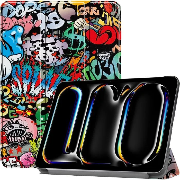 Чехол для планшета BeCover Smart Case Apple iPad Pro 11" M5 2025 Graffiti (715978) изображение 2