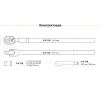 Набор торцевых головок Alloid 19-50мм, 3/4", 17шт. (НГ-6017М) изображение 10