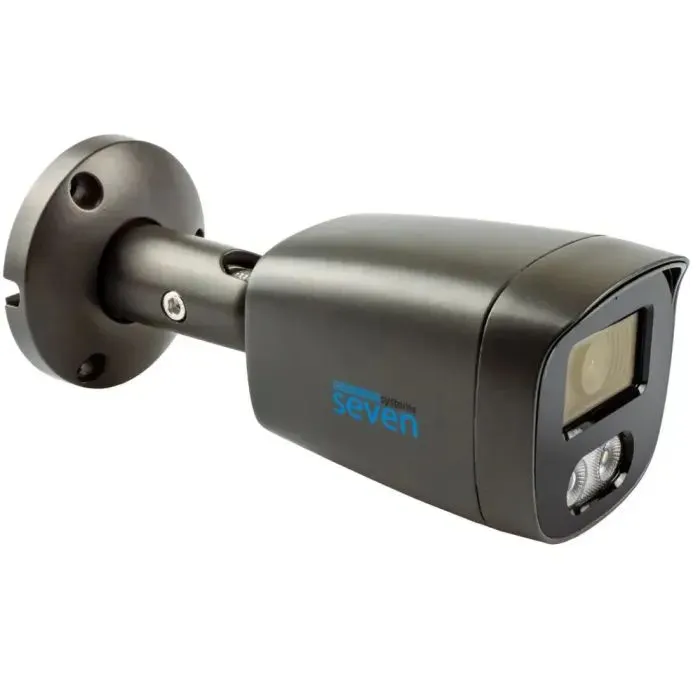 Камера відеоспостереження SEVEN Systems IP7225PA-DL (2.8) black