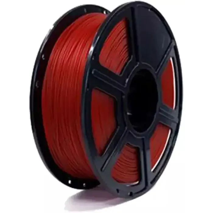 Пластик для 3D-принтера Flashforge PLA 1,75mm1kg Clear Red (PTR1)