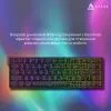 Клавиатура Ajazz AK680 V2 Ice Island Magnetic Switch USB UA Black/Gray/Yellow (AK680-V2-I-BGY) изображение 13
