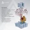 Клавиатура Ajazz AK680 V2 Ice Island Magnetic Switch USB UA Black/Gray/Yellow (AK680-V2-I-BGY) изображение 9