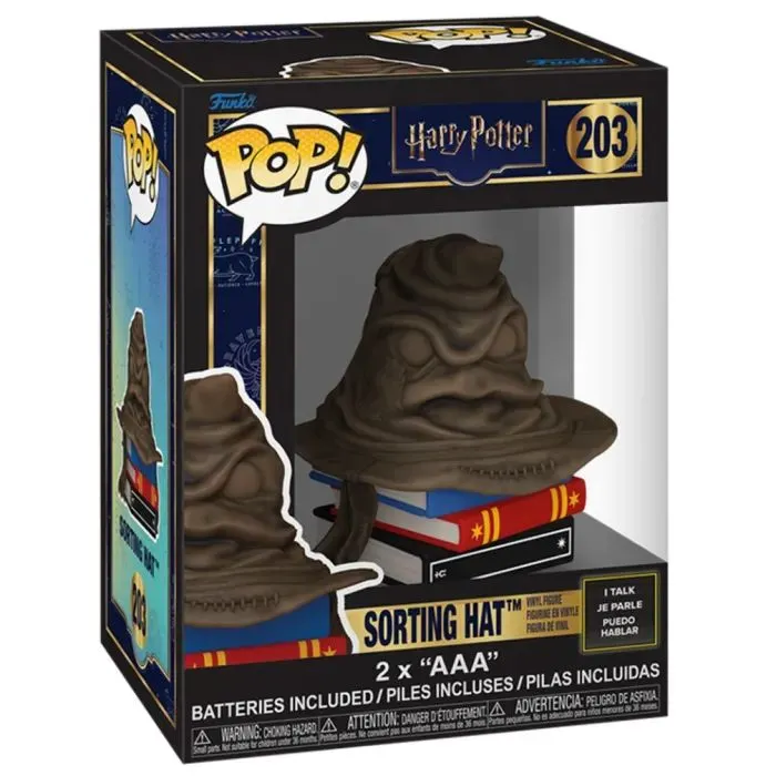 Фигурка Funko Pop серии Гарри Поттер - Сортировочная шляпа (звук) (93383) изображение 2