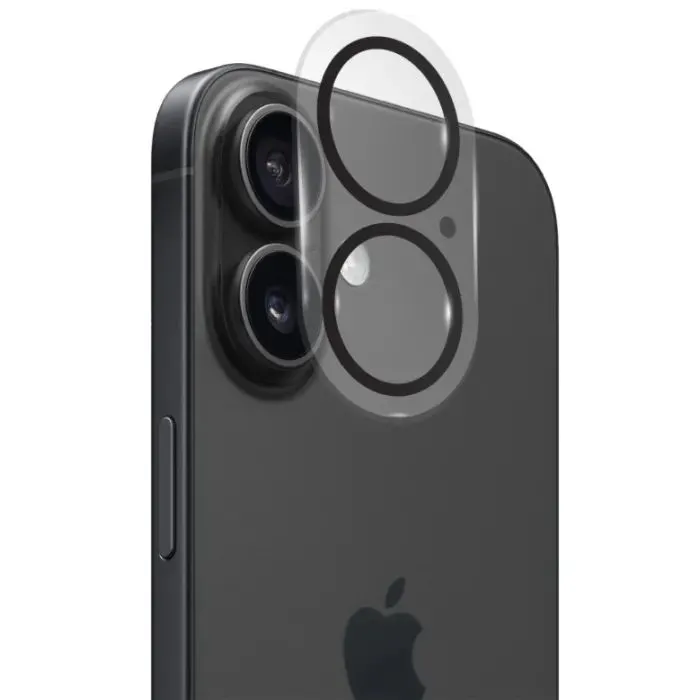 Скло захисне Intaleo Camera Lens Apple iPhone 16/16 Plus Black (1283126596728) зображення 2