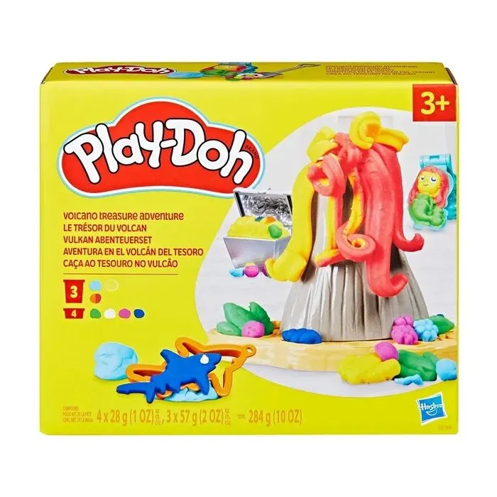 Набір для творчості Hasbro Play-Doh Вулканична пригода зі скарбами (F8789)