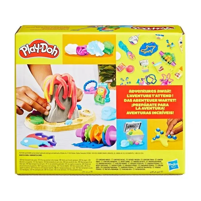 Набір для творчості Hasbro Play-Doh Вулканична пригода зі скарбами (F8789) зображення 4