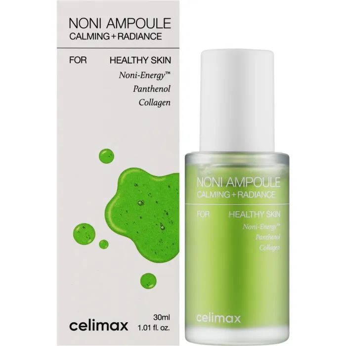 Сироватка для обличчя Celimax The Real Noni Ampoule Calming + Radiance 10 мл (8809971482301) зображення 2