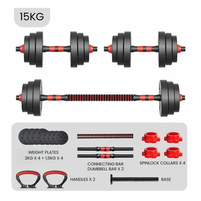Штанга Fitpaddy 3-in-1 Set 25 kg (BELLKIT25) изображение 2