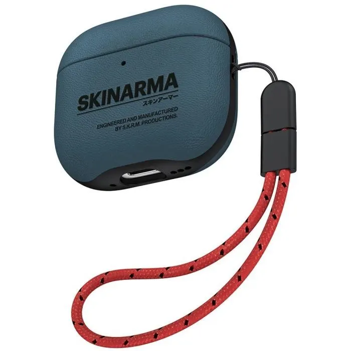 Чохол для навушників Skinarma Чохол Skinarma Spunk AirPods 4 blue SK-AP4-SPUNK-BLU 8886461247015 (8886461247015)