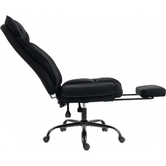 Офісне крісло GT Racer B-3042 Black (B-3042 Fabric Black) зображення 5