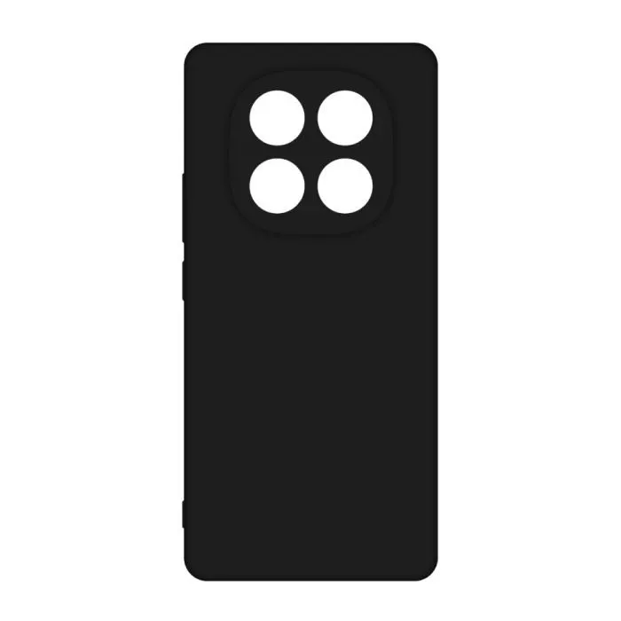 Чохол до мобільного телефона Intaleo Silicone Poco X7 Black (1283126640223)