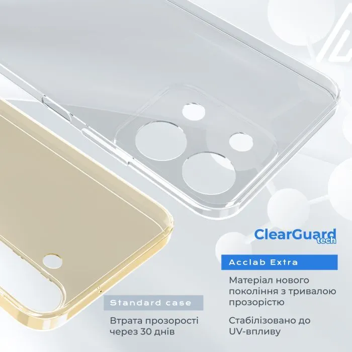 Чохол до мобільного телефона ACCLAB TPU Extra Slim Xiaomi Redmi 15C Transparent (1283126632549) зображення 3