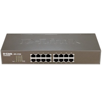 Коммутатор сетевой D-Link DES-1016A (DES-1016A metal)