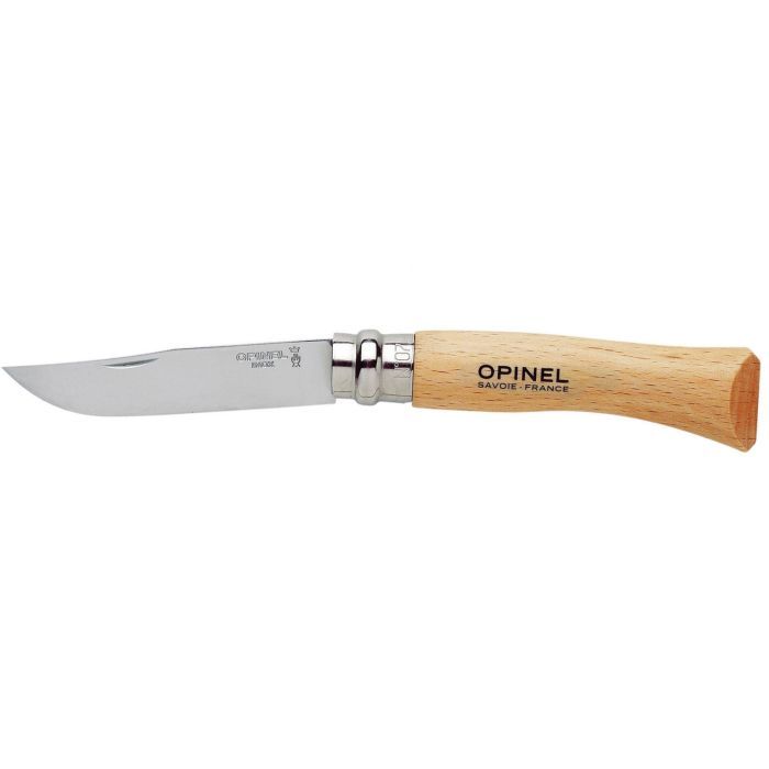 Нож Opinel №10 Inox VRI, без упаковки (123100)