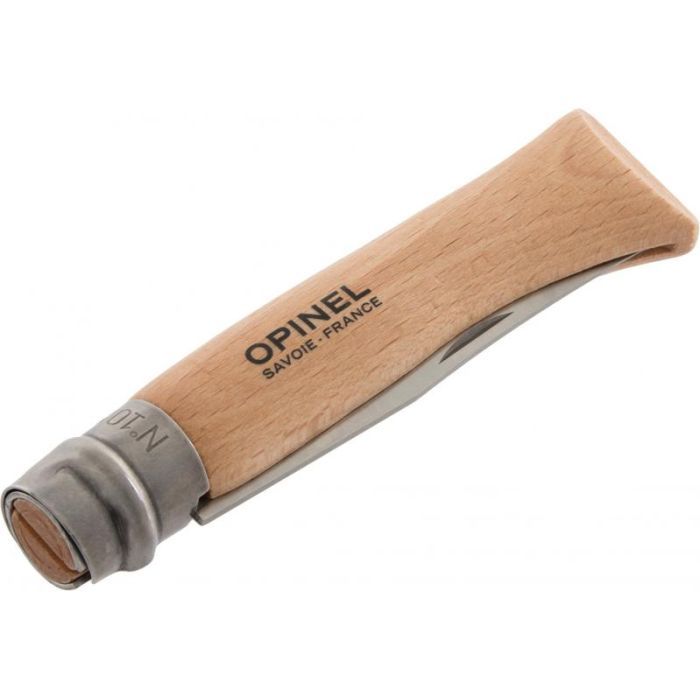 Нож Opinel №10 Inox VRI, без упаковки (123100) изображение 3