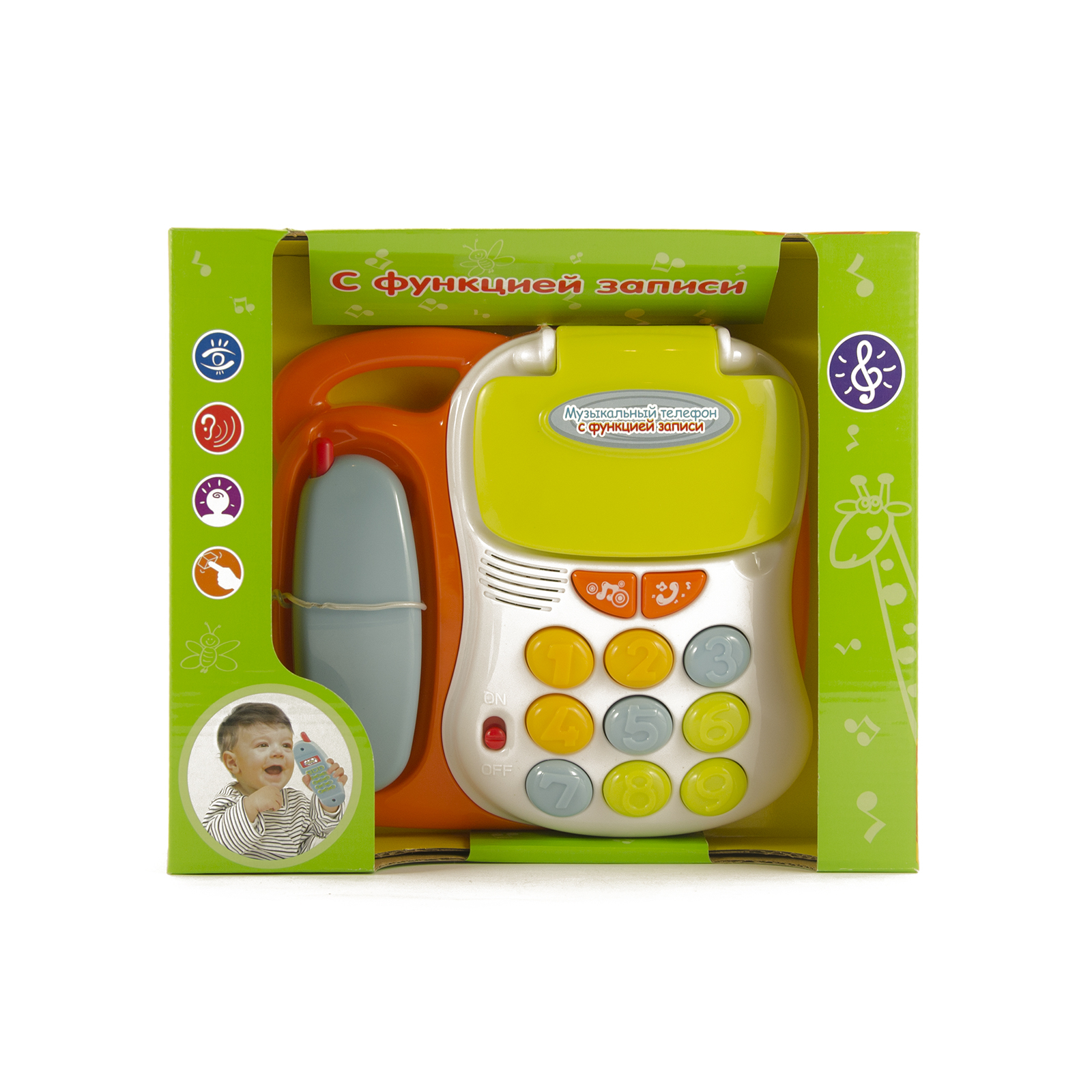 Развивающая игрушка Mommy Love Говорящий телефон (TT13) изображение 4